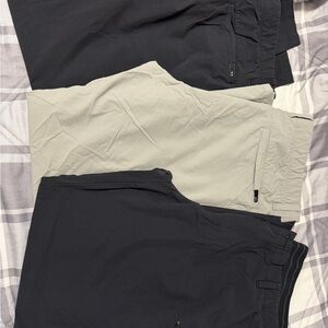 Oakley Black and Gray Pants
